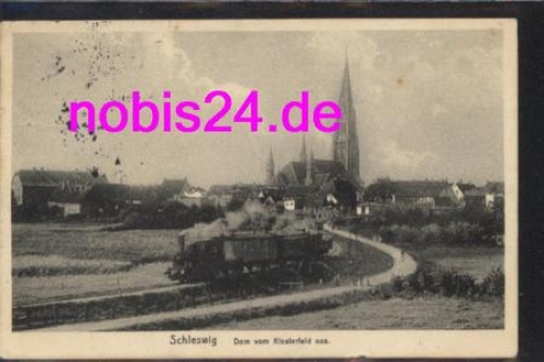 24837 Schleswig Dom mit Eisenbahn o 8.9.1916