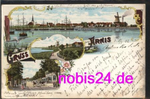 24399 Arnis litho windmill o 5.1.1902