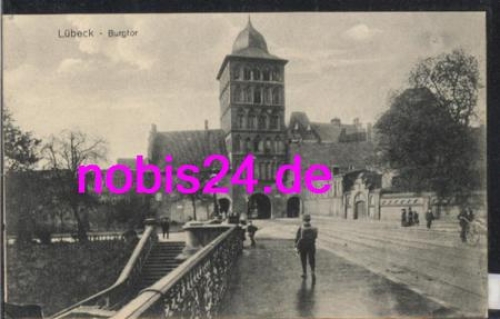 Lubeck Burgtor *ca.1915