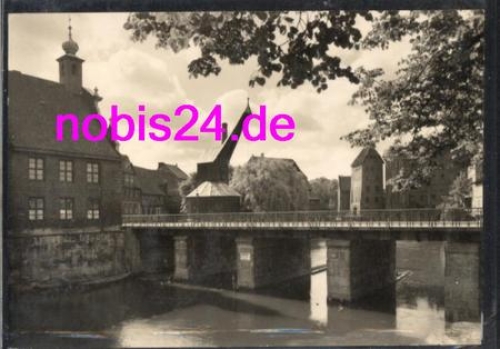21337 Luneburg Kran an der Ilmenau  *ca.1960