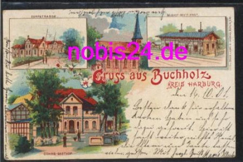 21244 Buchholz Harburg Hamburg Litho o 16.10.1901