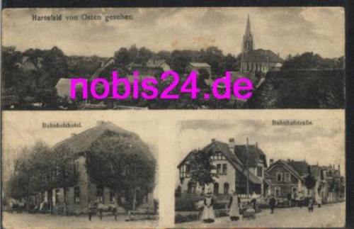 Harsefeld Hotel Bahnhofsstrasse *ca.1925