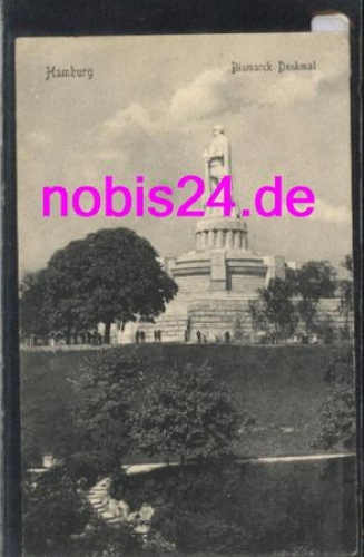 Hamburg Bismarck Denkmal *ca.1915
