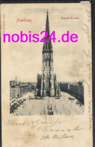Hamburg Nicolai Kirche o 6.3.1905