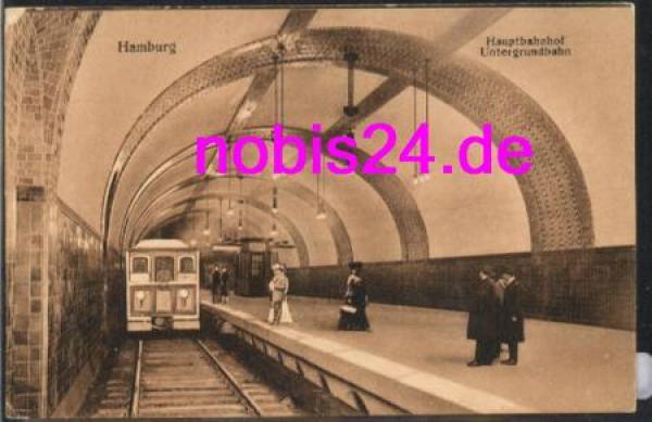 Hamburg subway station *ca.1915