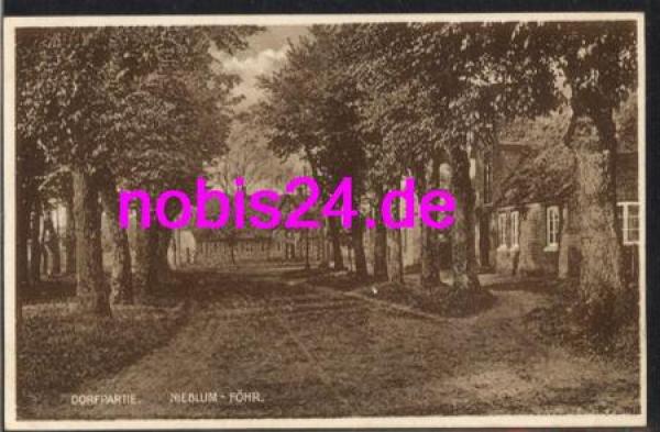 25938 Nieblum Foehr Dorfpartie *ca.1930
