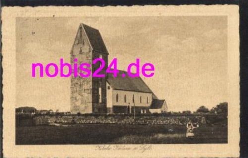 25980  Keitum Sylt  Kirche o 22.7.1926