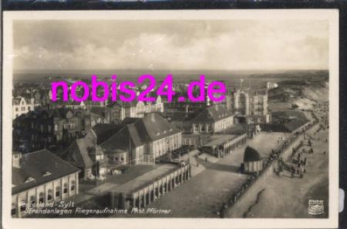 25980 Westerland Sylt postcard *ca.1940