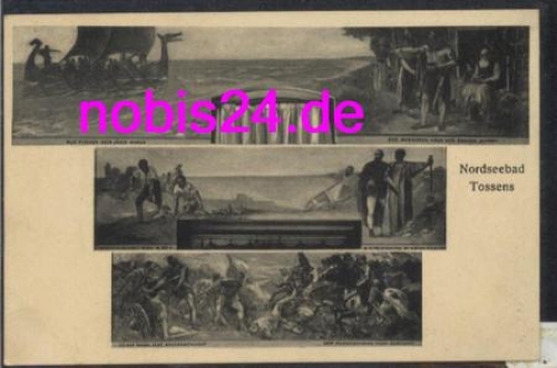 26969 Tossens Nordseebad Old paintings *ca.1925