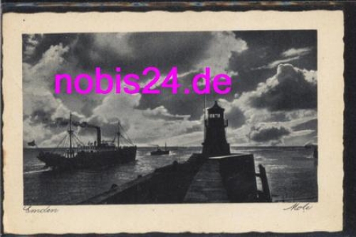 26721 Emden Mole Night Ship Lighthouse o June 17, 1940