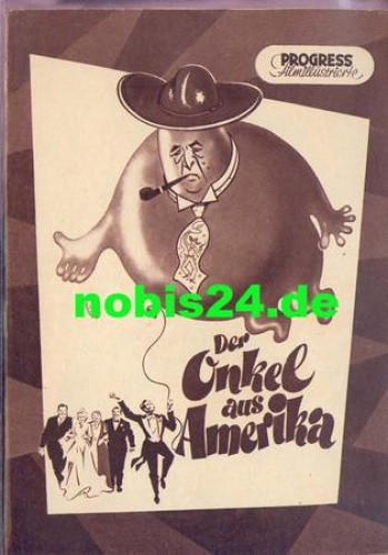 The uncle from America with Hans Moser 24/56 Progress program