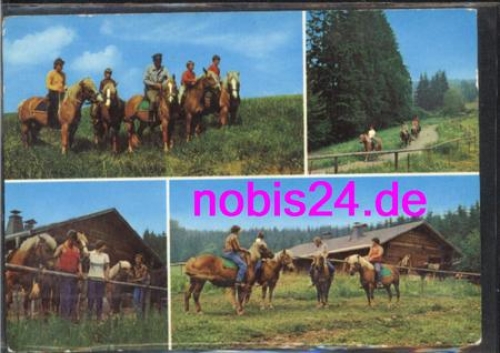98744 Cursdorf Brotterode Reitstützpunkte ca.1978