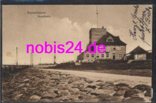 Bremerhaven beach hall lighthouse o 1927