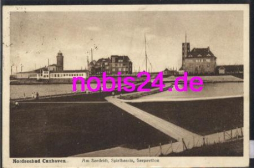 Cuxhaven Seedeich Spielbassin o 26.8.1929