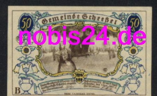 27383 Scheessel emergency money 50 pfennigs 1921