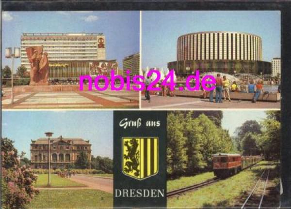 Dresden  Kino Parkeisenbahn o 7.5.1982
