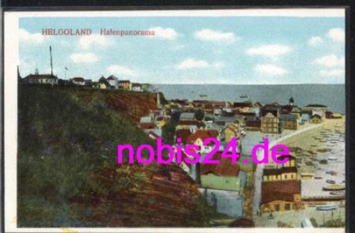 27498 Helgoland Hafenpanorama *ca.1910