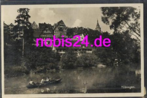 Tuebingen Am Neckar Bootsfahrt  *ca.1950