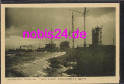 Cuxhaven signal station Alte Liebe *ca.1930