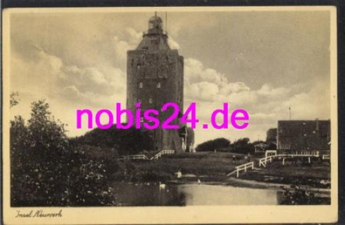 Neuwerk Insel lighthouse o April 10, 1944