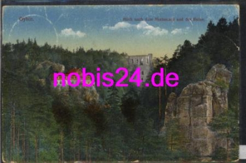 Oybin Restaurant und Ruine o 3.9.1916