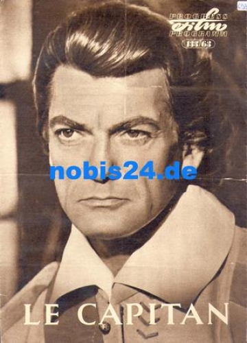 Le Capitan, Progress-Programm 133/63 mit Jean Marais und Bourvil