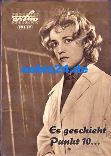 It happens point 10 - French film with Gerd Fröbe and Jeanne Moreau ​​​​​​​105/58 Progress program