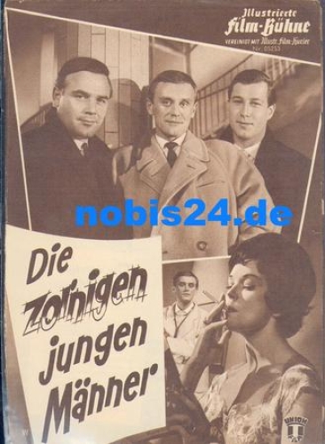 The angry young men with  Hansjorg Felmy Horst Frank Joachim Fuchsberger ​​​​​​​Illustrated film stage 05253
