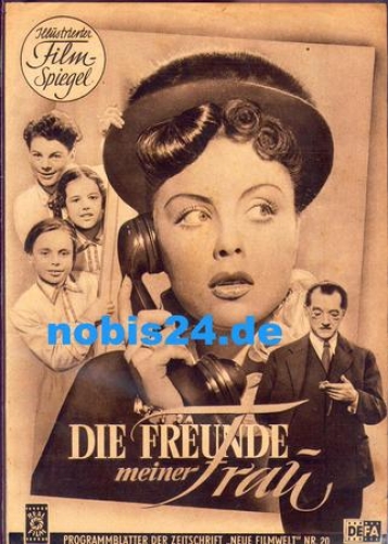 My wife's friends with  Sonja Ziemann Grethe Weiser ​​​​​​​Illustrated film mirror NO.20
