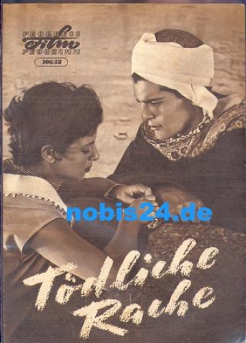 Tödliche Rache, Progress-Programm 106/58, ägyptischer Film