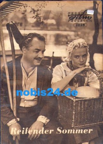 Reifender Sommer, Progress-Programm 54/59 DEFA-Film