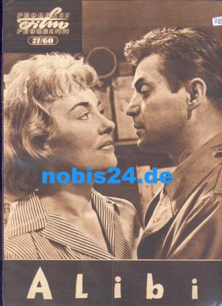 Alibi - Czechoslovak film 21/60 progress program
