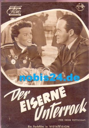 the Iron Petticoat Das Neue Film-Programm 4293 Katharine Hepburn