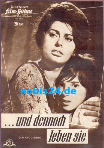 la Ciociara Illustrierte Film Bühne Nr 5913 Sophia Loren, Jean-Paul Belmondo