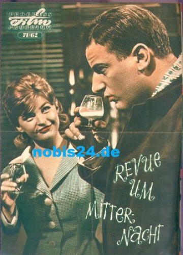 Revue at midnight Progress Film Program 71/62, Christel Bodenstein, Manfred Krug