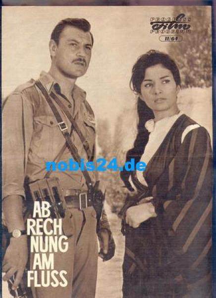 Die Abrechnung am Fluß, Progress Film Programm 11/64, jugoslawischer Film