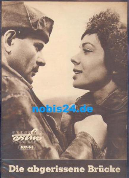 The Demolished Bridge - Polish film ​​​​​​​107/63 Progress Film Program