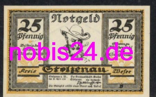 31592 Stolzenau Emergency money 25 pfennigs 1921