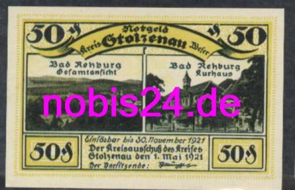 31592 Stolzenau  Notgeld 50 Pfennige 1921