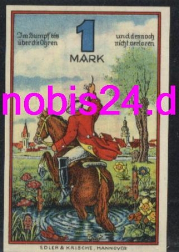 31737 City of Rinteln Emergency money 1 Mark 1920