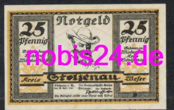 31592 Stolzenau  Notgeld 25 Pfennige 1921