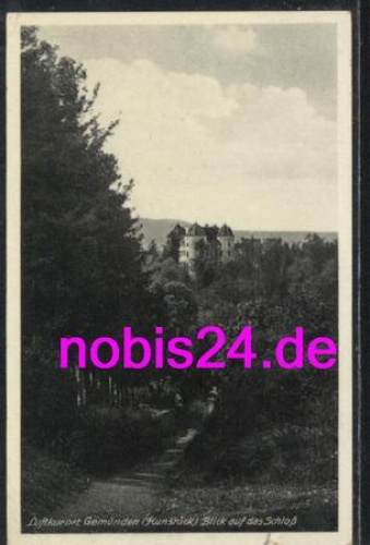 35283 Gemuenden Schloss o 10.10.1939