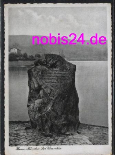 34346 Hann. Munden Weserstein *ca.1960