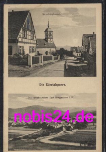 34549 Neu Bringhausen Eder dam * around 1920
