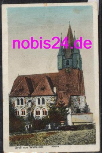 Wellerode church view o November 2nd, 1943
