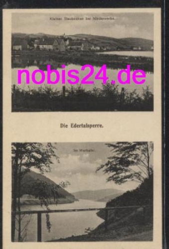 34549 Niederwerbe Eder dam * around 1930