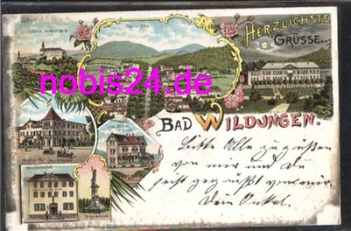 34537 Bad Wildungen Litho o 4.8.1900