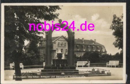 34537 Bad Wildungen Sanatorium o 5.9.1933