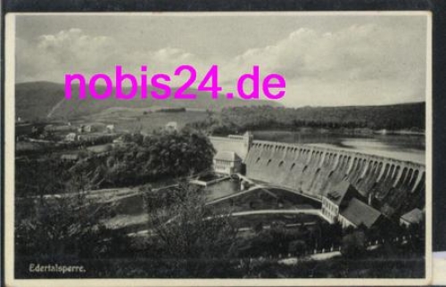 34549 Edersee Dam * around 1950