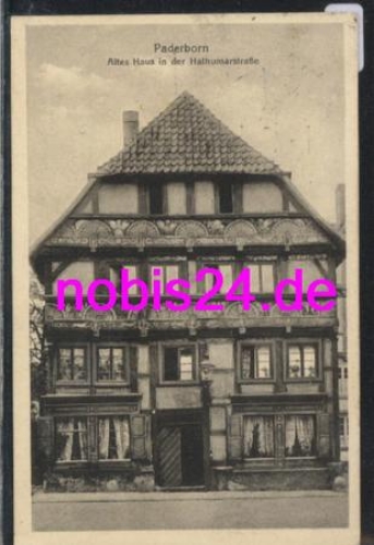 Paderborn Haus Hathumarstrasse o 14.3.1917